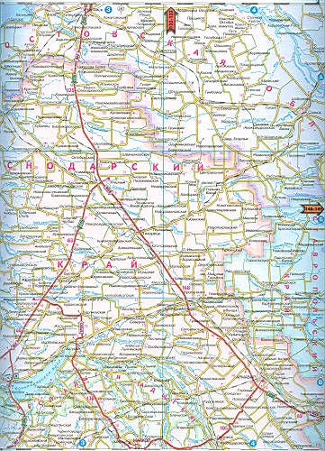 Подробная Карта Автодорог Краснодарского Края